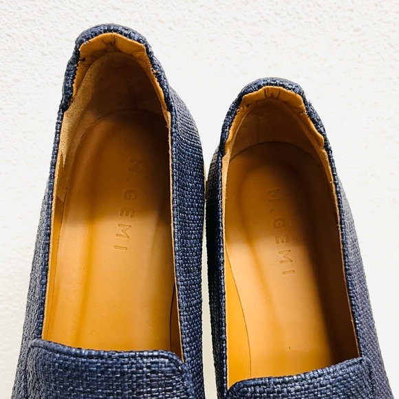 M. Gemi Woven Platform Loafers - Picture 7 of 9